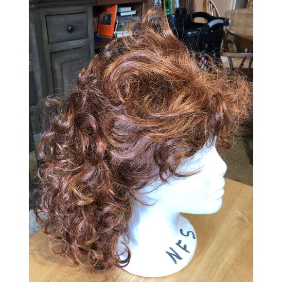 Paula Young Wig NWT Brittany Red Long Medium Curls Color 33/28 Auburn main image 10